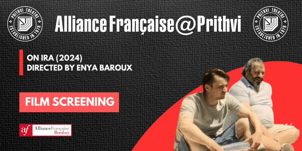 Lights, Camera, Action! Ready to dance your way through a  cinematic experience like no other? Join our monthly screenings at Prithvi Theatre and immerse yourself in the world of French cinema! 

Join us for À la belle étoile, a film by Sébastien Tulard and embark on a delectable journey of resilience and ambition!