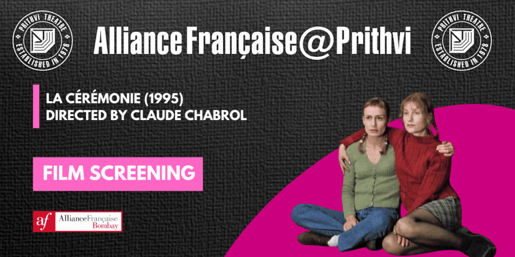 Lights, Camera, Action! Ready to dance your way through a  cinematic experience like no other? Join our monthly screenings at Prithvi Theatre and immerse yourself in the world of French cinema! 

Join us for À la belle étoile, a film by Sébastien Tulard and embark on a delectable journey of resilience and ambition!